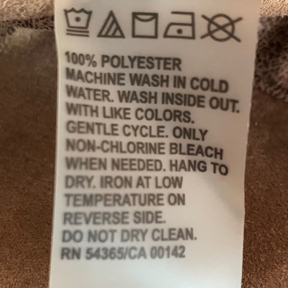 Allison Daley Brown Mosaic Canyon Open Front Cardigan Jacket Women's Siz… - Picture 9 of 10